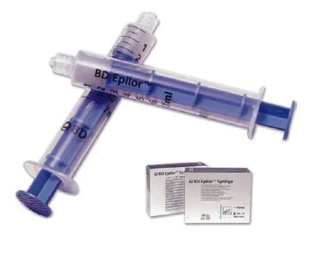 Becton Dickinson Epilor LOR Syringe 7 mL Individual Pack Luer Slip Tip Without Safety – 405292