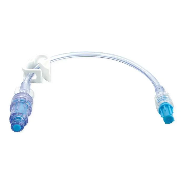 Becton Dickinson Maxplus Clear Extension Set 7 Inch Tubing 1 End Port 1 mL Priming Volume DEHP-Free – P2005-C