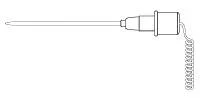 Becton Dickinson Probe, Oral Oral, Blue, Gray 10 Foot Cord, Nonsterile, Reusable Thermometer model 2085D and P-850A Probe Covers – 2881A