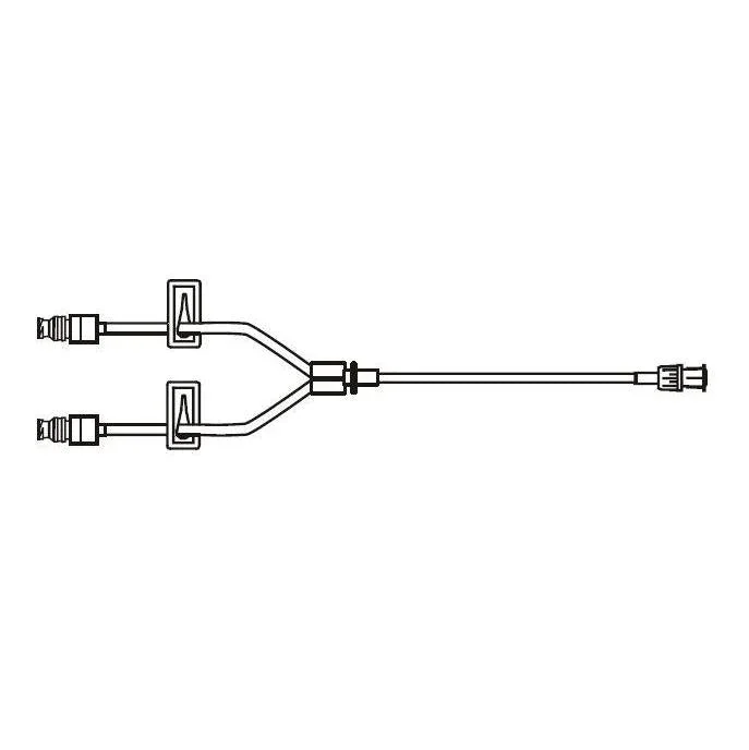 Becton Dickinson SmartSite* Extension Set 9 Inch Tubing 2 Ports 0.6 mL Priming Volume DEHP-Free – 20019E