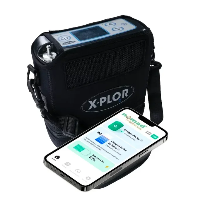 Belluscura X-PLOR® Portable Oxygen Concentrator – FAA Compliant