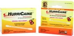 Beutlich Inc HurriCaine Snap-N-Go Oral Pain Relief Oral Swab 72 per Box Individual Packet – 283056972