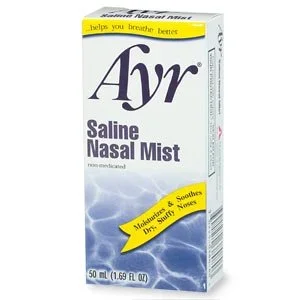 BF Ascher Ayr Saline Nasal Mist Saline Nasal Spray 0.65% Strength 1.69 oz. – 225038080