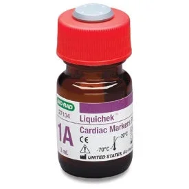 Bio-Rad Laboratories Liquichek Assayed Control Cardiac Markers Plus Control LT Level 1A 6 X 3 mL – 27104