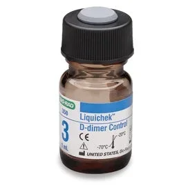 Bio-Rad Laboratories Liquichek Coagulation Control D-Dimer Level 3 6 X 1 mL – 27103