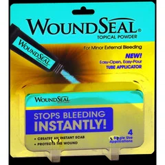 BioLife Hemostatic Agent WoundSeal® 4 per Box Individual Packet Hydrophilic Polymer; Potassium Ferrate, 4/PK