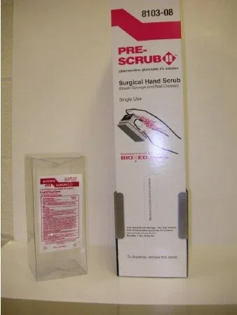 Biomed Packaging Systems Pre-Scrub Impregnated Scrub Brush Sponge – 8103-08