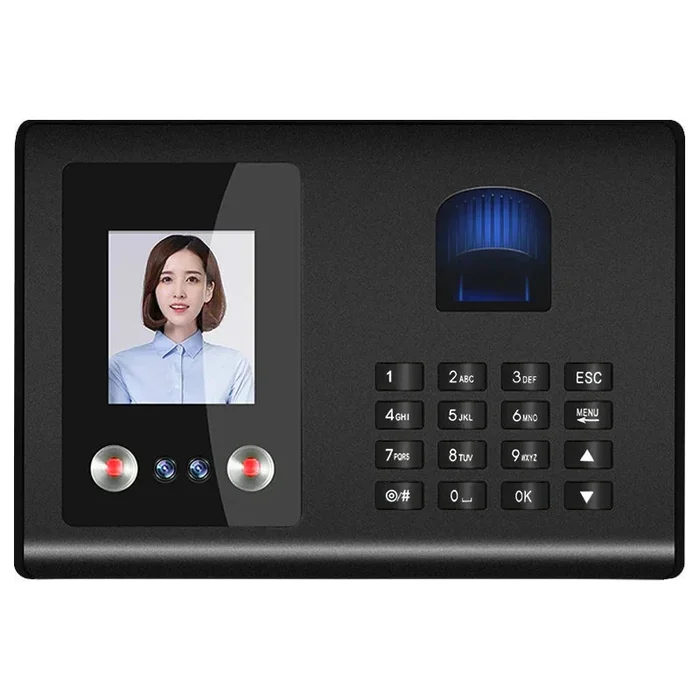 Biometric Face & Fingerprint Scanner | Employee Time Attendance & Clock-In Machine