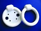 Bioteque Pessary Ring With Knob Size 6 Silicone – RK6