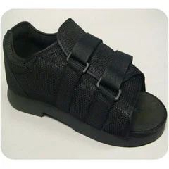 Bird & Cronin Post-Op Shoe Small Male Black, 1/EA