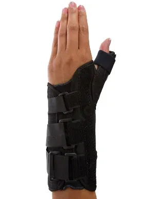Bird & Cronin Wrist Splint Polyester / Foam / Aluminum Right Hand Black X-Large – 8147365