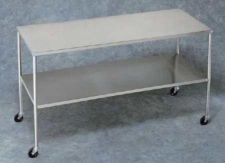 Blickman Howard Instrument Table 36 X 20 X 34 Inch 304 Stainless Steel – 117832000