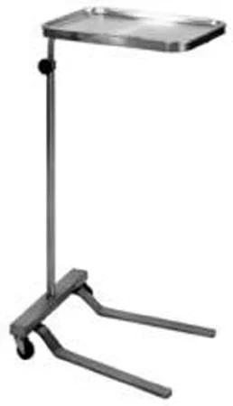 Blickman Newark Mayo Instrument Stand Tray U-Shaped Base 37.25 – 64 Inch 19.125 Inch – 671520000