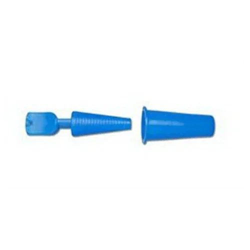 Blue Catheter Plug with Drain Tube Cover