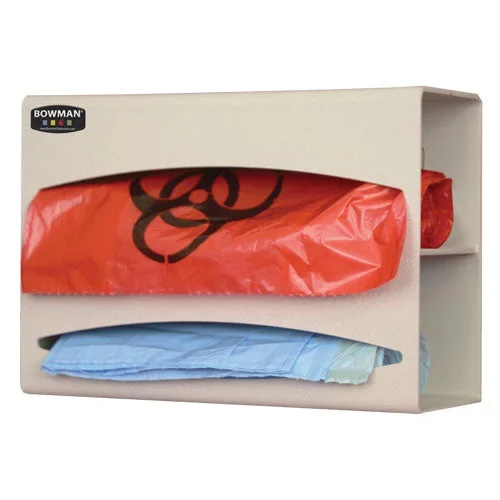 Bowman Manufacturing Bowman Bag Dispenser BOWMAN Quartz Beige ABS Plastic Manual Single Roll Wall Mount – BG001-0212-DSD