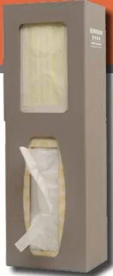 Bowman Manufacturing Bowman PPE Dispenser BOWMAN Bay Gray Powder Coated Aluminum Wall Mount – KS122-0529-DISP