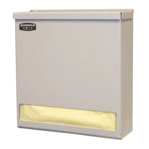 Bowman Manufacturing Bowman PPE Dispenser BOWMAN Beige Plastic Manual Surface Mount – GN001-0212-DSD