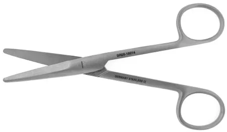 BR Surgical BR Surgical Dissecting Scissors Mayo 6-3/4 Inch Length Surgical Grade Stainless Steel NonSterile Finger Ring Handle Curved Blunt/Blunt – BR08-16117