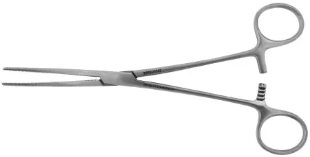 BR Surgical BR Surgical Hemostatic Forceps Rochester-Pean 8 Inch Surgical Grade Stainless Steel NonSterile Ratchet Lock Finger Ring Handle Straight Serrated Tips – BR12-31020