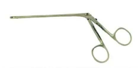 BR Surgical BR Surgical Nasal Forceps Hildyard 6-3/4 Inch Surgical Grade Stainless Steel NonSterile NonLocking Finger Ring Handle Straight 3.5 mm Cups – BR44-28017