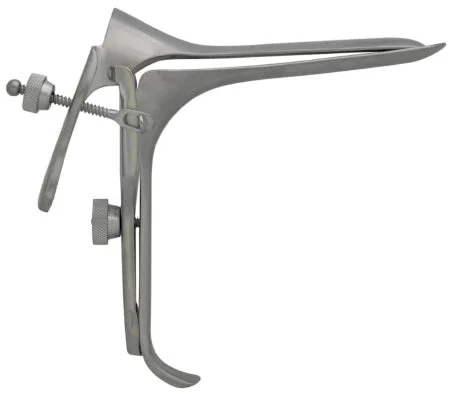 BR Surgical BR Surgical Vaginal Speculum Pederson NonSterile Surgical Grade German Stainless Steel X-Small Double Blade Duckbill Reusable Without Light Source Capability – BR70-12000