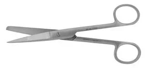 BR Surgical HerMann Operating Scissors 5-3/4 Inch Length NonSterile Curved Sharp/Blunt – BR08-11114