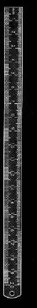 Br Surgical Ruler Stainless Steel 12 Inch / 30 Cm – BR02-34030
