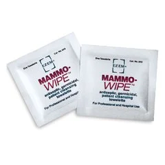 Bracco Diagnostics Mammography Wipe EZ EM Individual Packet BZK (Benzalkonium Chloride) / Ethyl Alcohol Scented 50 Count, 500 EA/CS