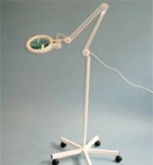 Brandt Industries Magnifying Lamp Fluorescent Casters White 28 W – 43744