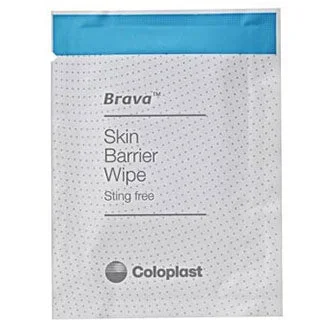 Brava Skin Barrier Wipes, Sting-Free Silicone-Based by Coloplast