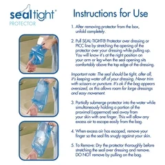 Brown Medical Dressing Protector seal tight® Medium - Image 3