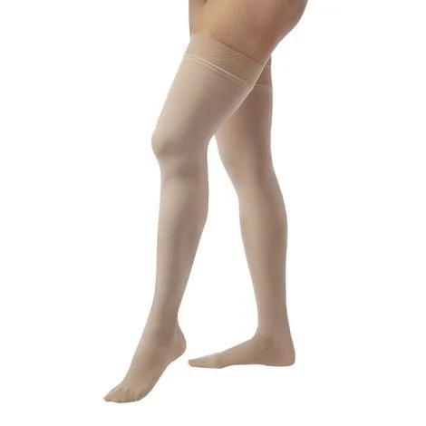 BSN Jobst Opaque Small Closed Toe Thigh High 30-40mmHg Extra Firm Compression Stockings