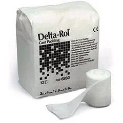 BSN Medical Cast Padding Undercast Delta-Rol® 6 Inch X 4 Yard Acrylic NonSterile, 18/CS