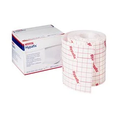 BSN Medical Dressing Retention Tape Hypafix Skin Friendly Nonwoven 4″ x 10 Yard White NonSterile, 24 EA/CS