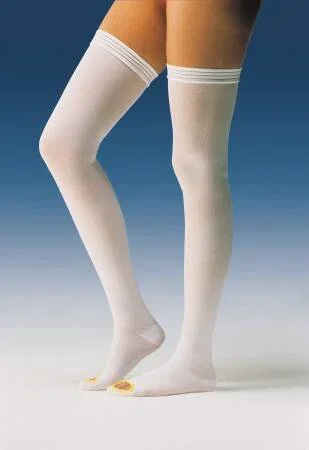 BSN Medical JOBST Anti-Em/GPT Anti-embolism Stockings Knee High Medium / Long White Inspection Toe – 111407