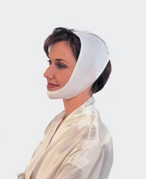 BSN Medical Jobst Facioplasty Elastic Support Large, Powernet Fabric White – 111827