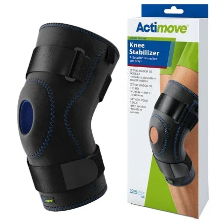 Bsn Medical Knee Stabilizer Actimove Sports Edition Medium Pull-On / D-Ring / Hook And Loop Strap Closure 16 To 18 Inch Thigh Circumference Left Or Right Knee – 7245302
