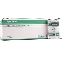 BSN Medical Plaster Bandage Specialist® 4 Inch X 15 Foot Plaster of Paris White, 12/DZ