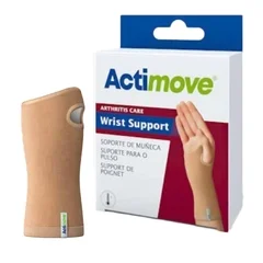 BSN Medical Wrist Support Actimove® Ceramic Fibers / Elastane / Polyamide / Polyester / Thermoplastic Polyurethane / Titanium Dioxide Left or Right Hand Beige X-Large, 1/EA