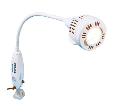 Burton Medical Products Gleamer Gooseneck Exam Light Wall Mount Halogen 35 Watt White – GLW30FL
