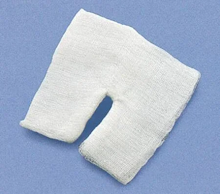 Busse Hospital Disposables I.V. / Drain Split Dressing Gauze 4 X 4 Inch U-Shaped Sterile – 707