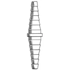 Busse Hospital Disposables Tubing Connector, 200 EA/CS