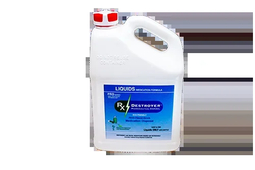 C2R Global Manufacturing Rx Destroyer PRO Series Liquids Pharmaceutical Disposal System Holds 100 oz. Liquids and/or Syringe Injectables – RX1.0PROLIQ