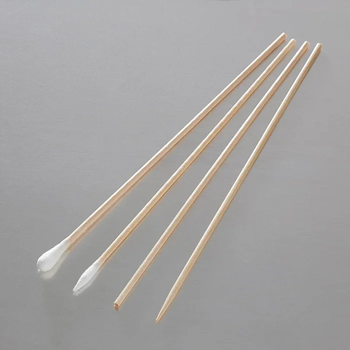Cancer Diagnostics APPLICATOR, SWAB WOOD COTTON TIP BULB STYLE 6″ (100/PK) – CT112