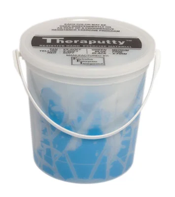 CanDo Antimicrobial Theraputty Exercise Material – 5 lb – Blue – Firm – 10-2654