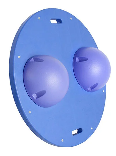 CanDo Balance Board Combo 16″ circular wobble/rocker board – 2.5″ height – blue – 10-2023