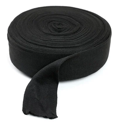 CanDo Black Polyester Stockinette – 3″ x 25 yard – 24-4157