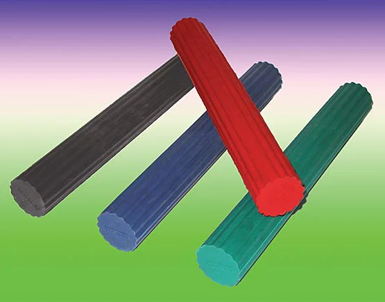 Cando Flexible Hand Bars, Blue, Heavy