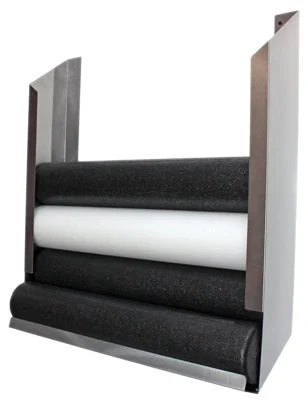 CanDo Foam Roller – Accessory – Wall-Mount Storage Rack – 36″ W x 10″ D x 40 “H – 30-2180
