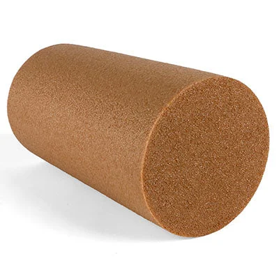 CanDo Foam Roller – Antimicrobial – Beige PE foam – 6″ x 12″ – Round – 30-2331